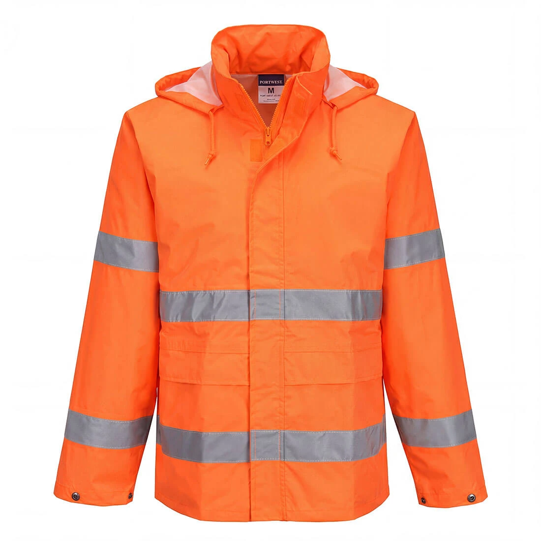 ES1 Essential Hi-Vis Rain Jacket Orange