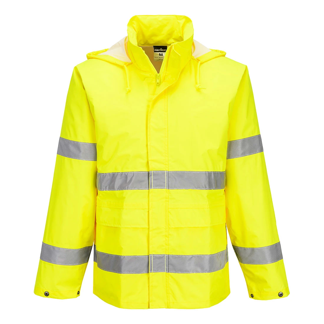 ES1 Essential Hi-Vis Rain Jacket Yellow