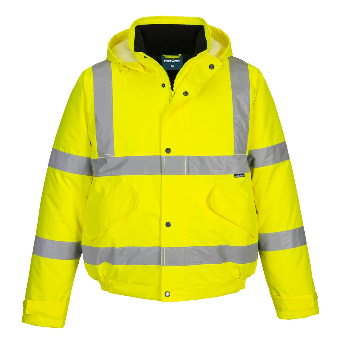 ES1 Essential Hi-Vis Winter Bomber Jacket Yellow