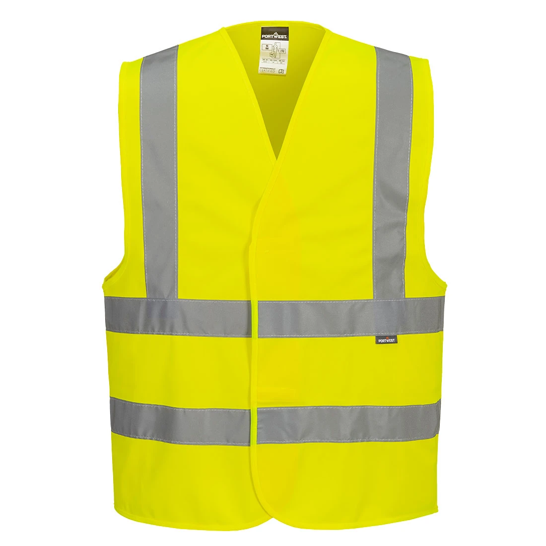 ES1 Essential Hi-Vis Band and Brace Vest Yellow