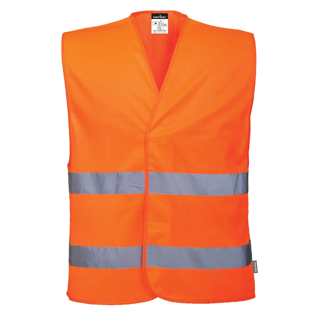 ES1 Essential Hi-Vis Two Band Vest Orange