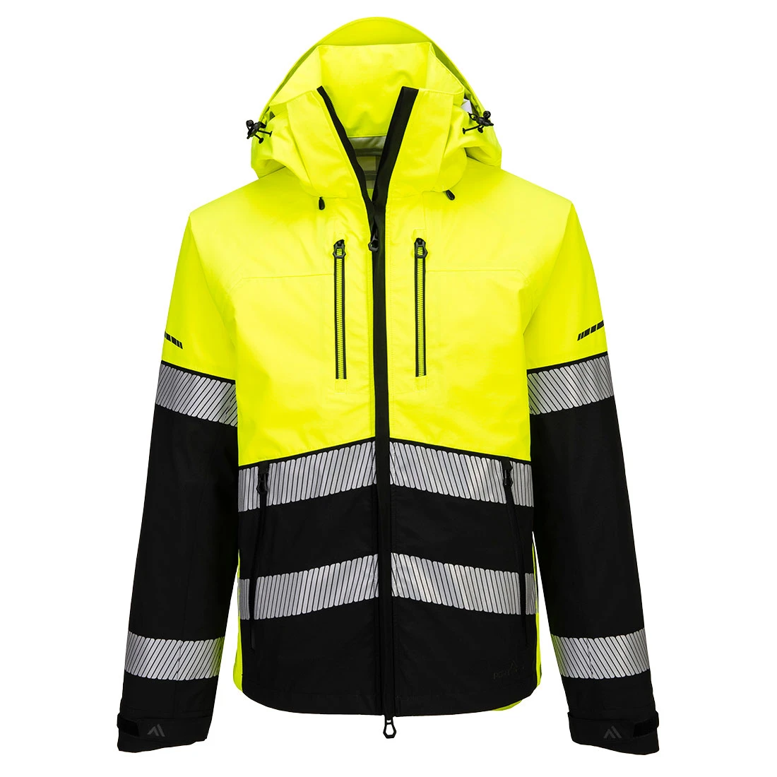 EV4 Hi-Vis Shell Jacket (3L) Yellow/Black