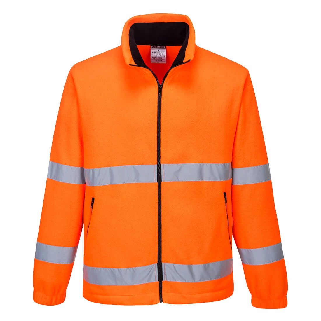 Hi-Vis Windbreaker Fleece Orange Hi-Vis Windbreaker Fleece Orange