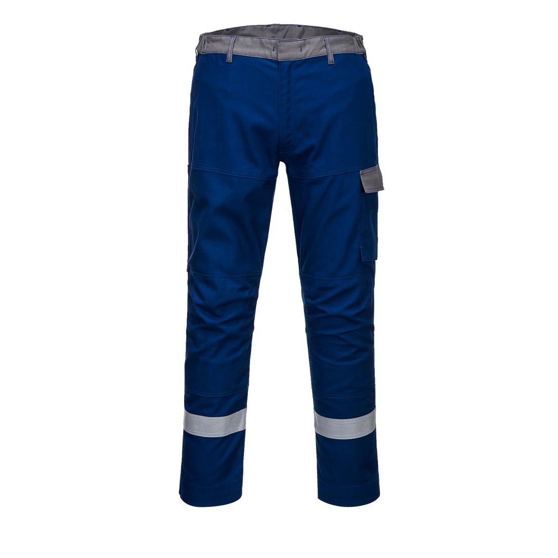 Bizflame Industry Two Tone FR Trousers Royal Blue