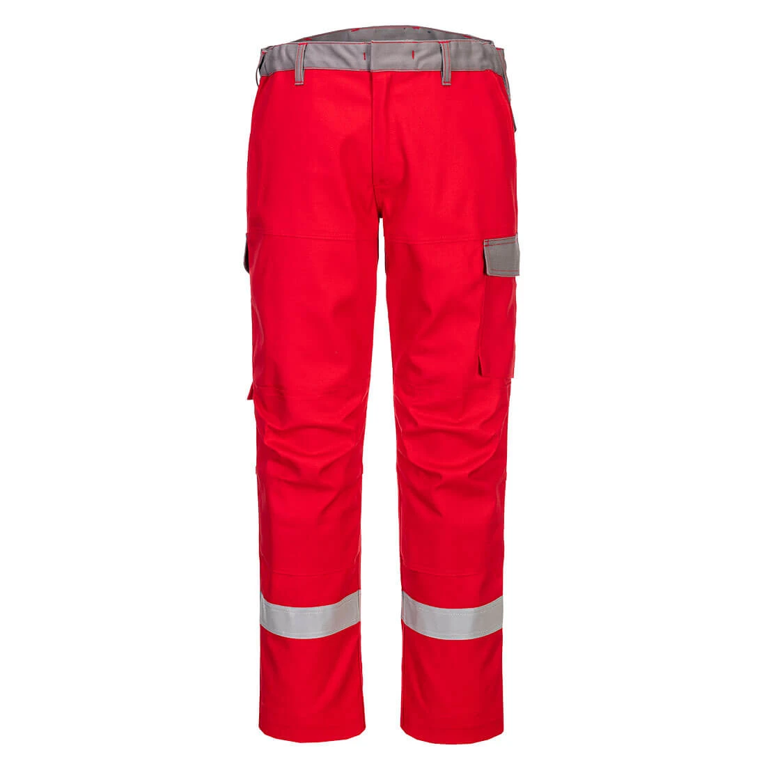 Bizflame Industry Two Tone FR Trousers Red