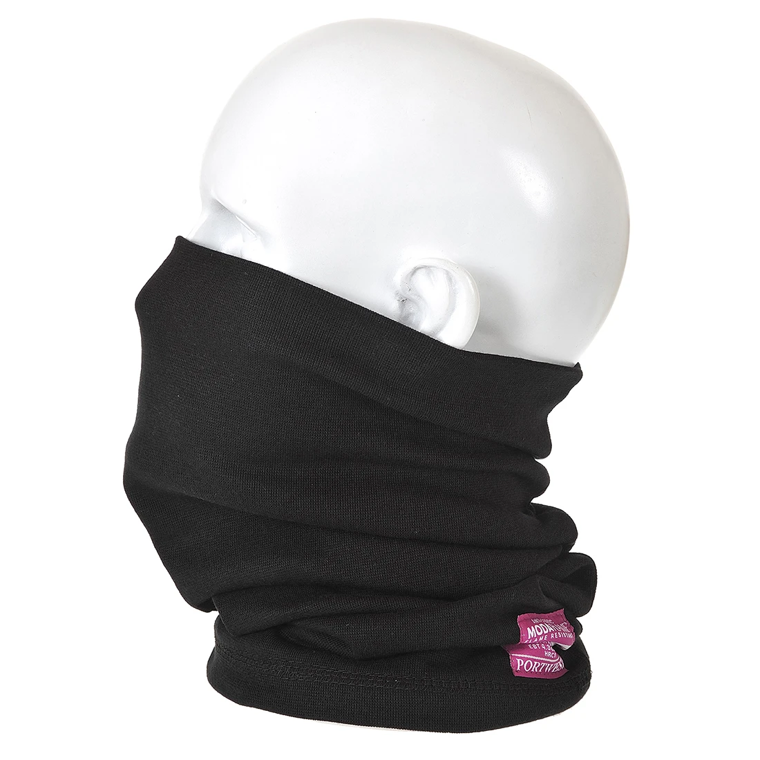 Modaflame Knit FR Neck Tube Black