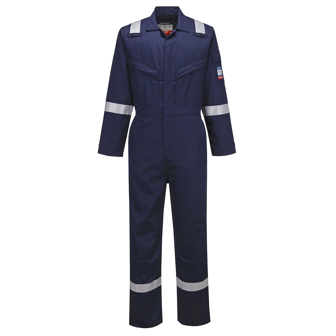 Bizflame Work Lightweight Insect Repellent FR Coverall Navy Bizflame Work Lightweight Insect Repellent FR Coverall Navy