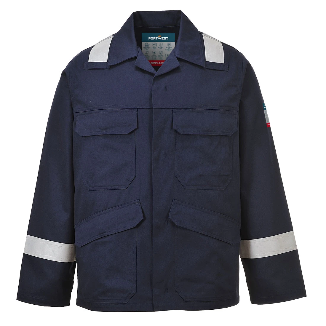 Bizflame Work FR Jacket Navy Bizflame Work FR Jacket Navy