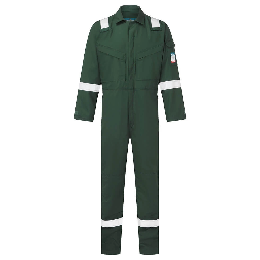 Bizflame Work FR Coverall Green