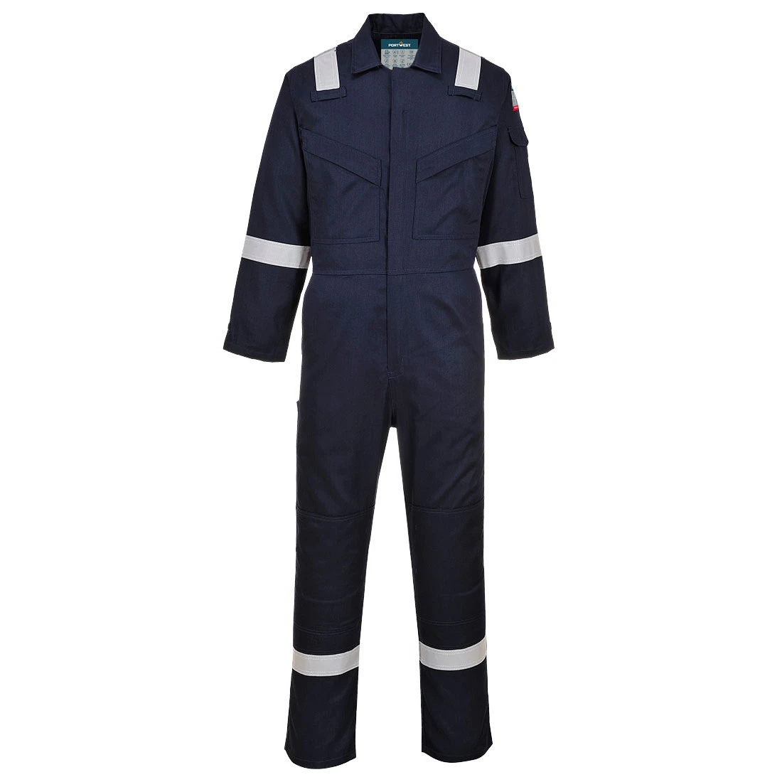 Bizflame Work FR Coverall Navy