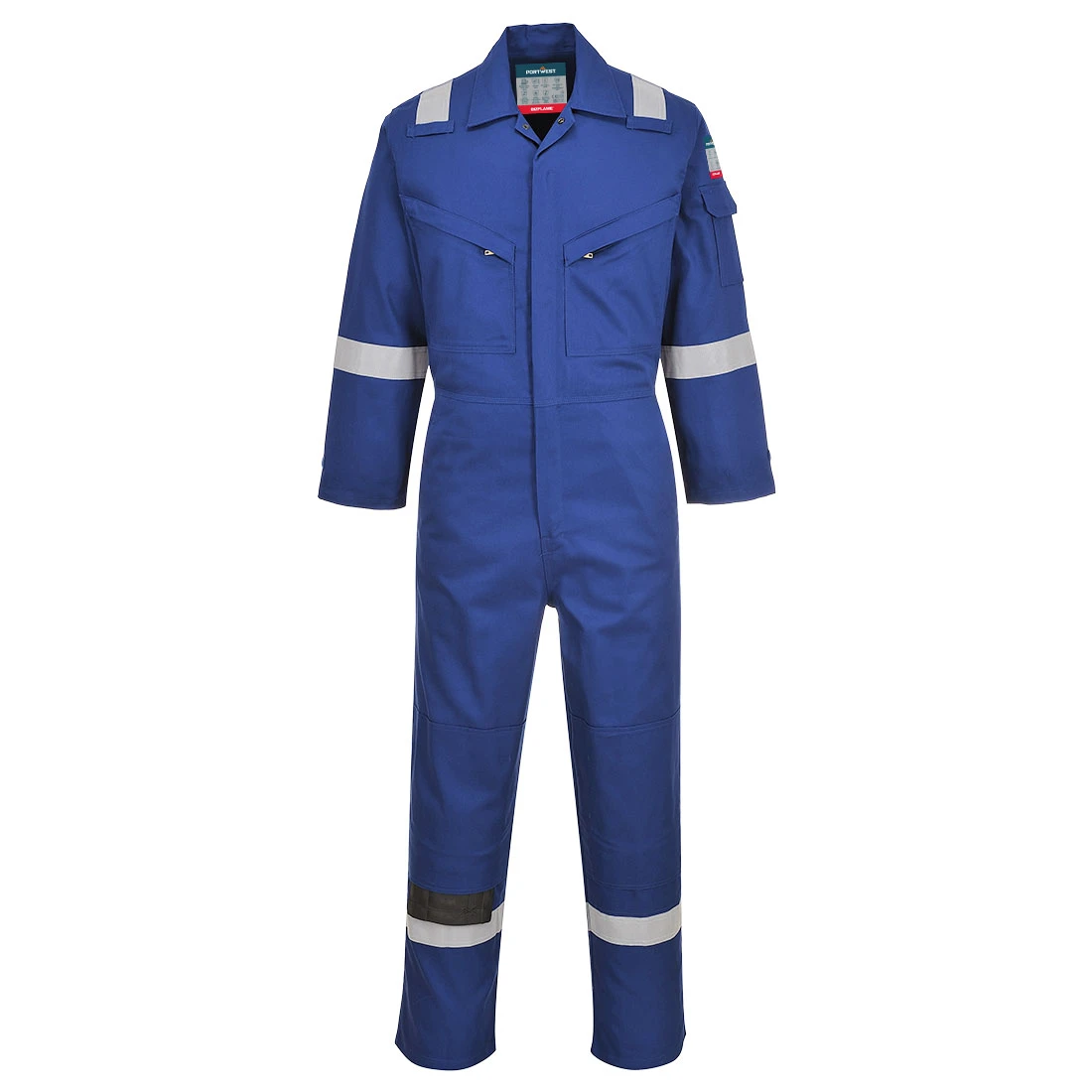Bizflame Work FR Coverall Royal Blue