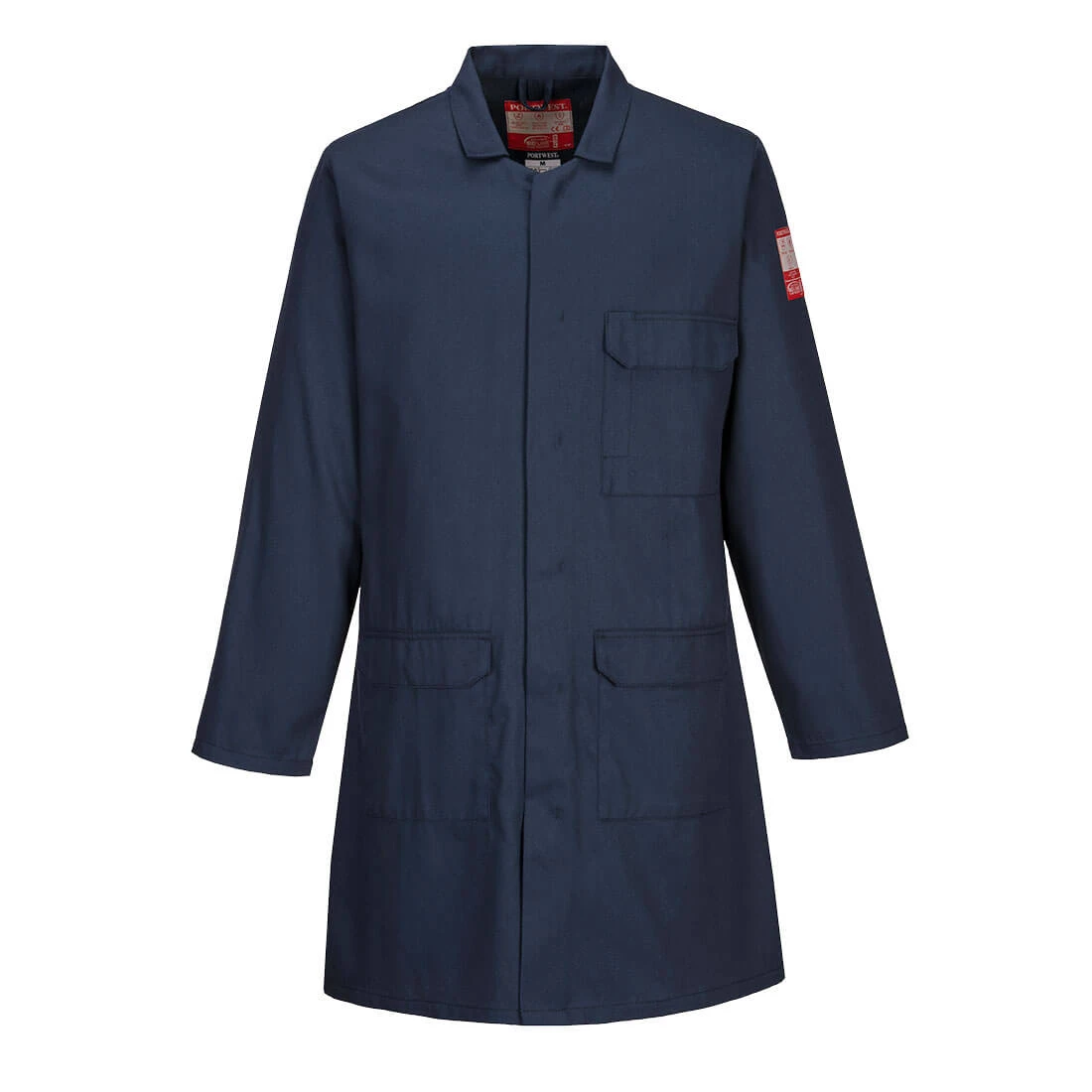 Bizflame Work Lightweight FR Coat Navy