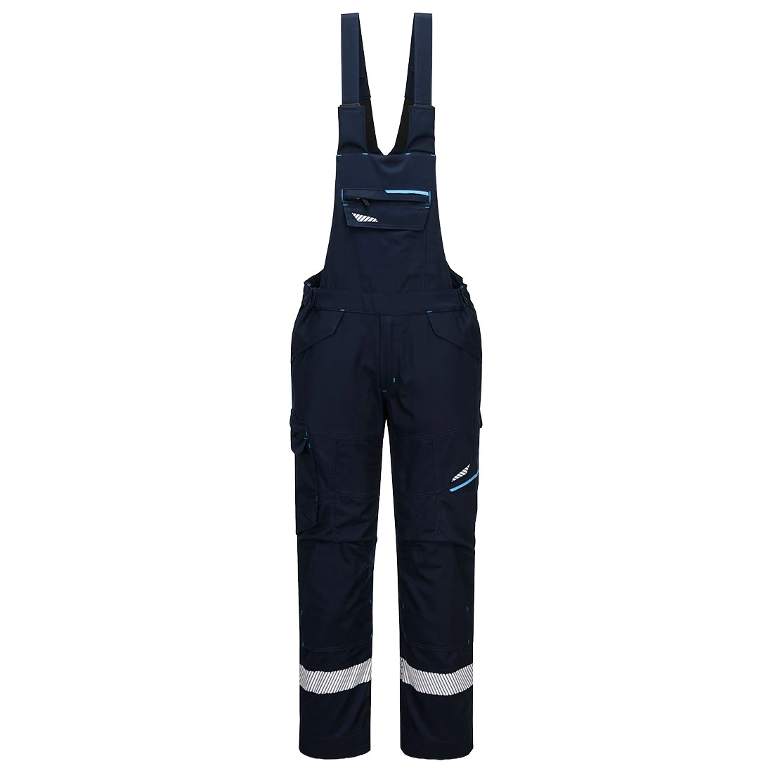 WX3 Modaflame Work FR Bib and Brace Navy