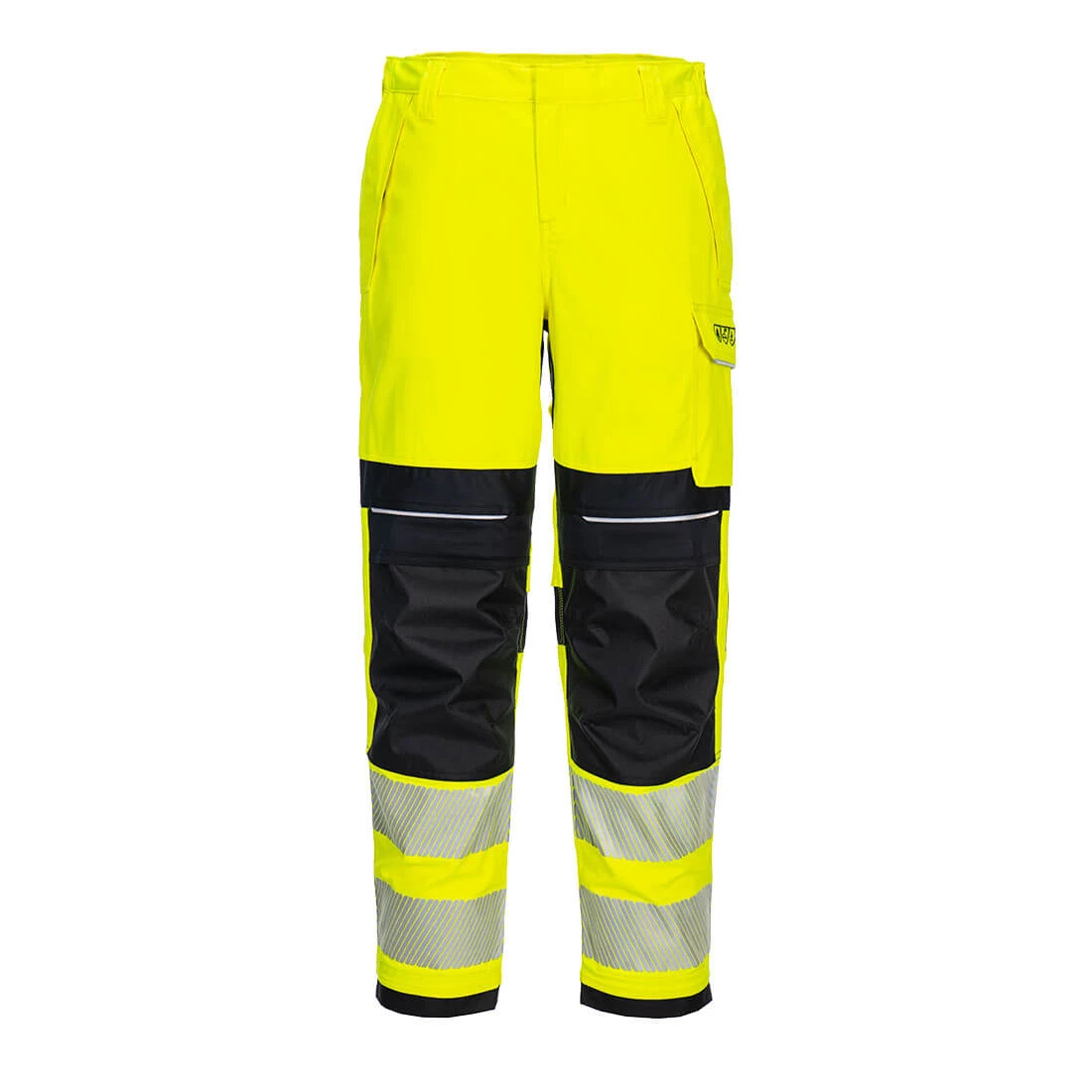 PW3 Modaflame Work Hi-Vis Multi-Norm FR Women's Trousers Yellow/Black PW3 Modaflame Work Hi-Vis Multi-Norm FR Women's Trousers Yellow/Black