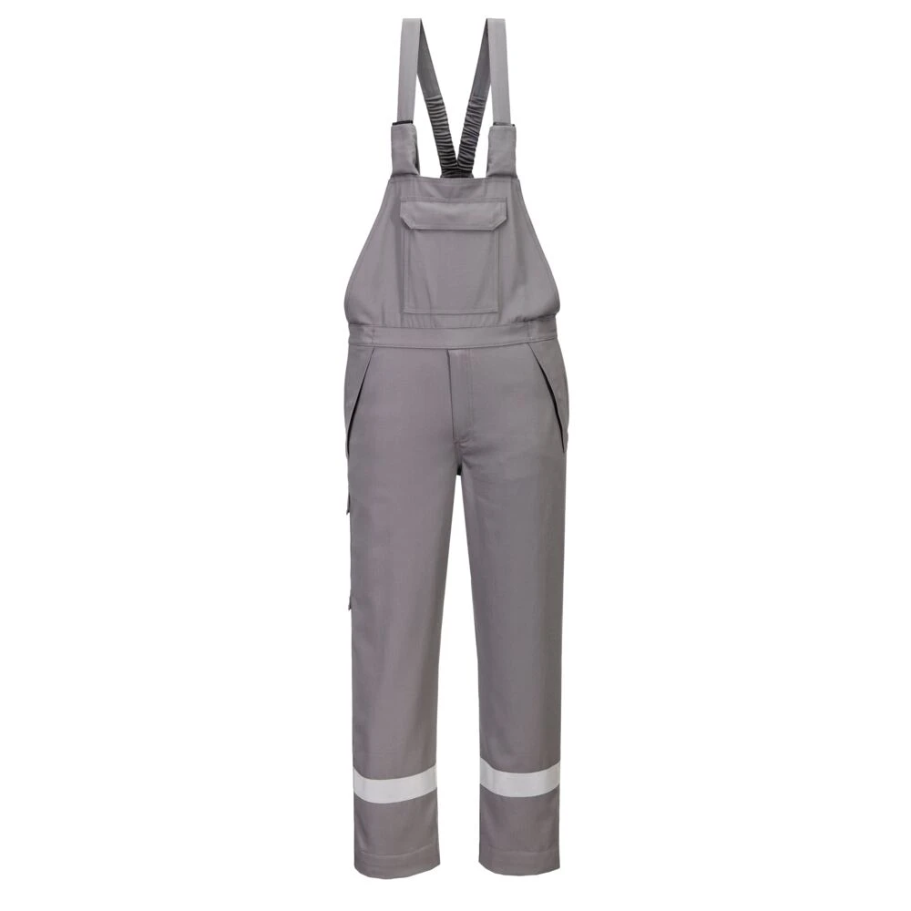 Bizflame Work+ FR Bib and Brace Grey