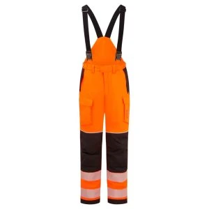 PW3 Modaflame Rain+ Hi-Vis Multi-Norm FR Winter Trousers Orange/Black
