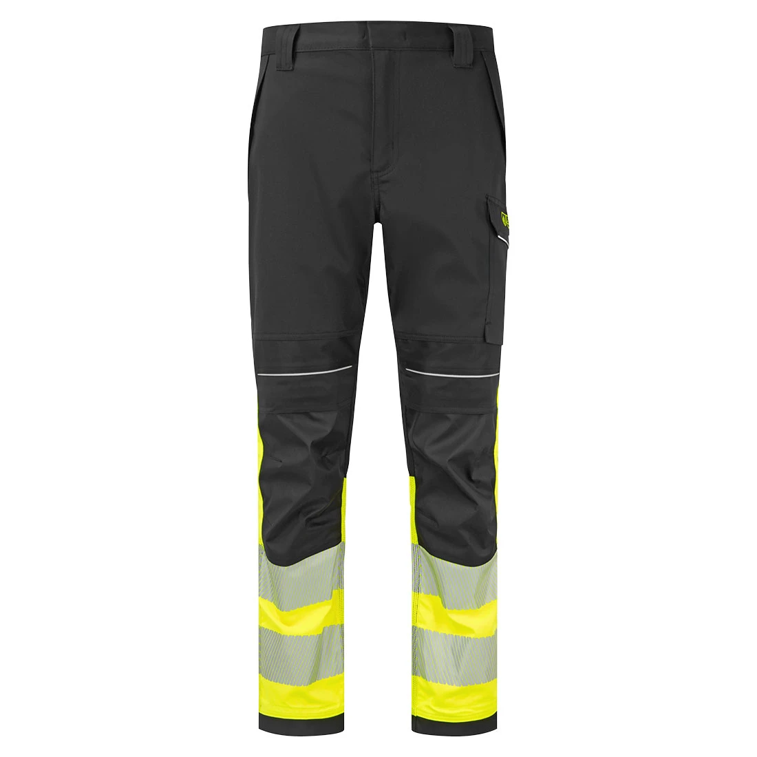 PW3 Modaflame Work Hi-Vis Multi-Norm Class 1 FR Trousers Yellow/Black PW3 Modaflame Work Hi-Vis Multi-Norm Class 1 FR Trousers Yellow/Black