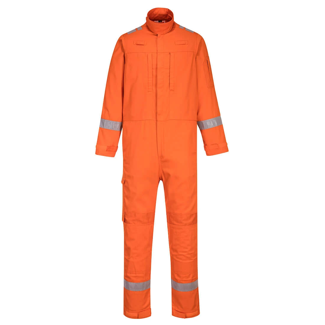Bizflame Work Stretch Panelled FR Coverall Orange