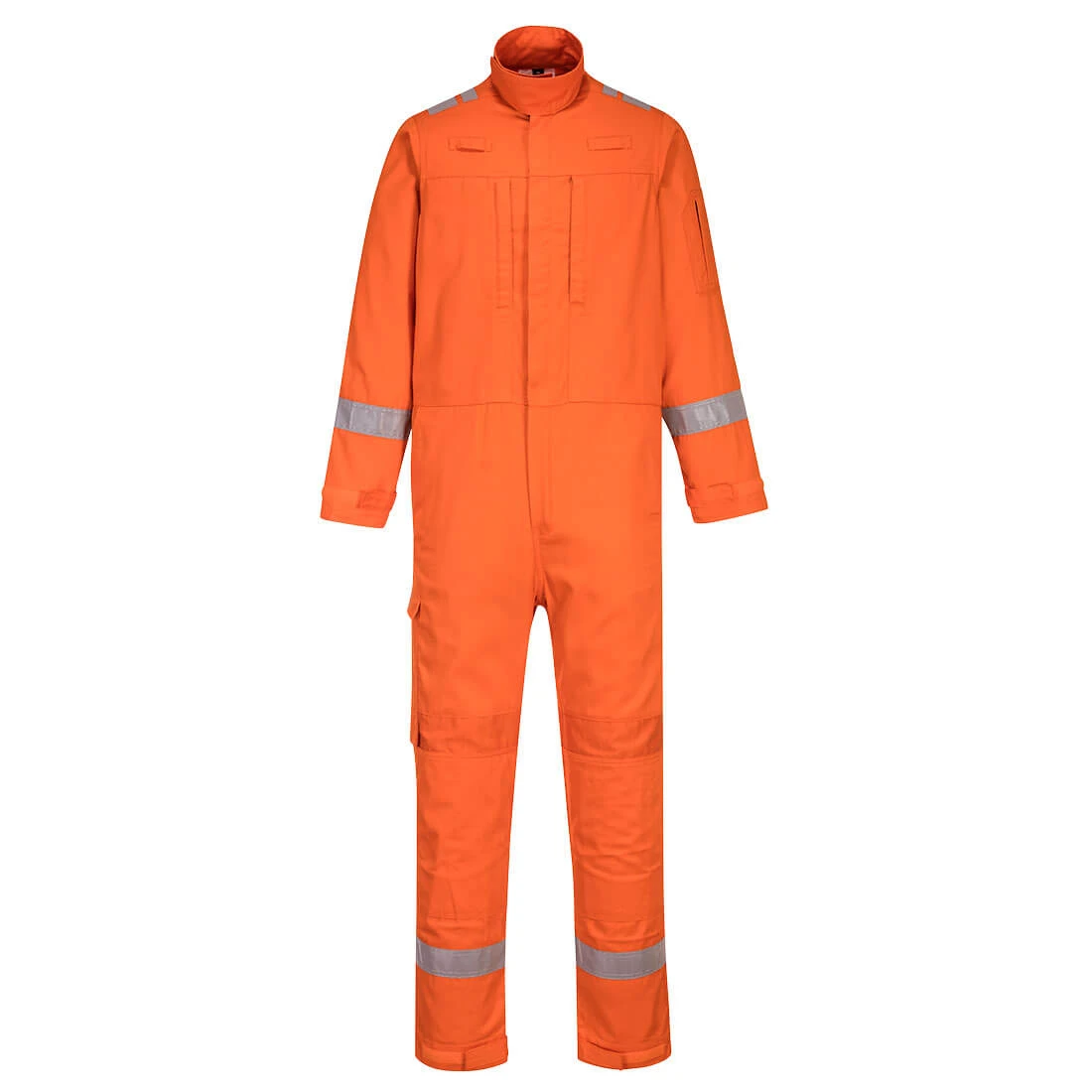 Bizflame Work Lightweight Stretch Panelled FR Coverall Orange