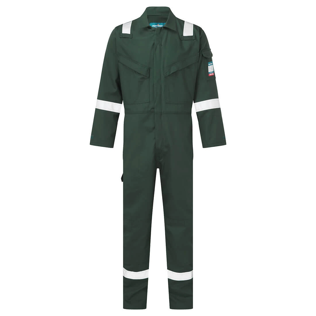 Bizflame Work FR Coverall Green
