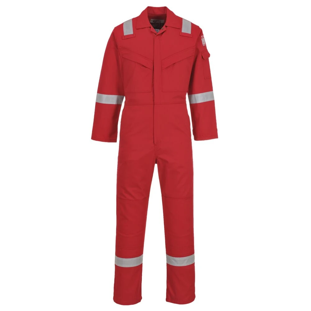 Bizflame Work FR Coverall Red