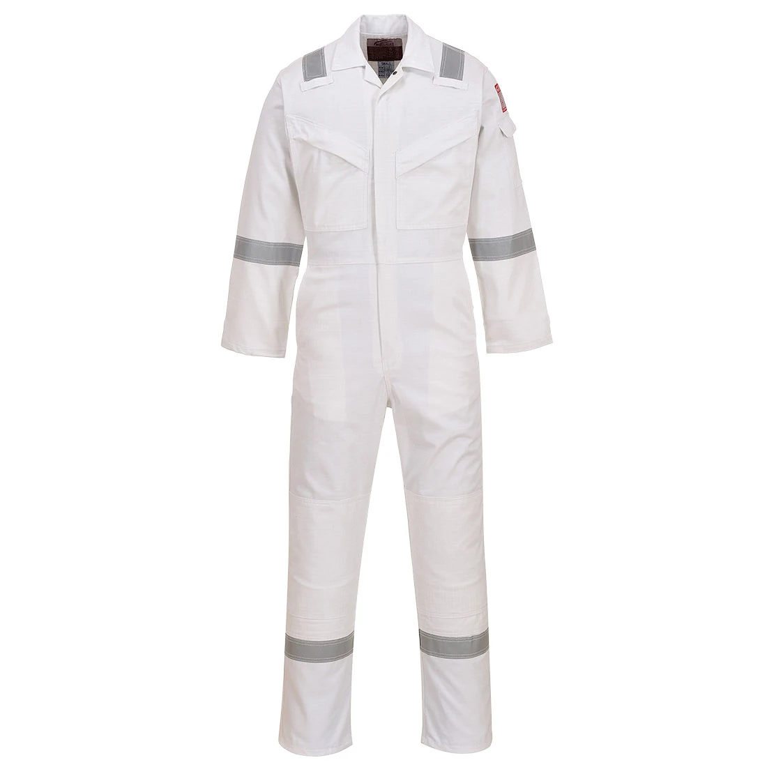 Bizflame Work FR Coverall White