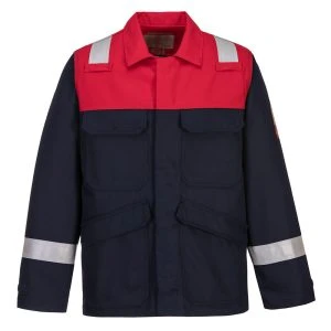 Bizflame Work Two Tone FR Jacket Navy