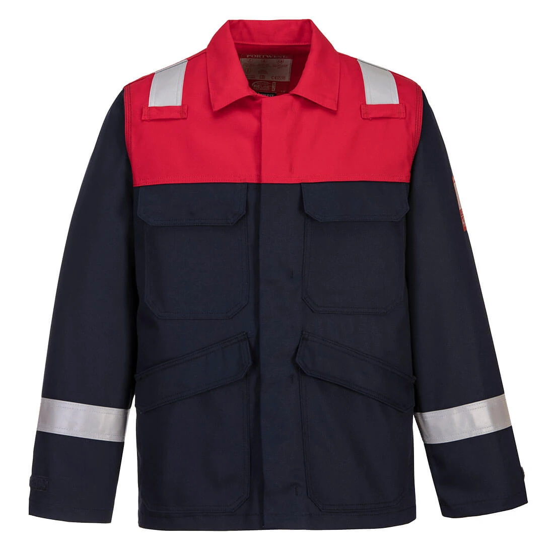 Bizflame Work Two Tone FR Jacket Navy