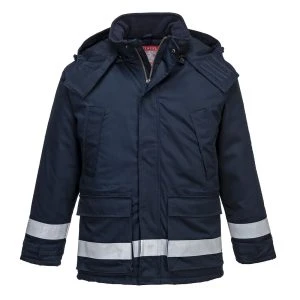 Bizflame Work FR Insulated Jacket Navy