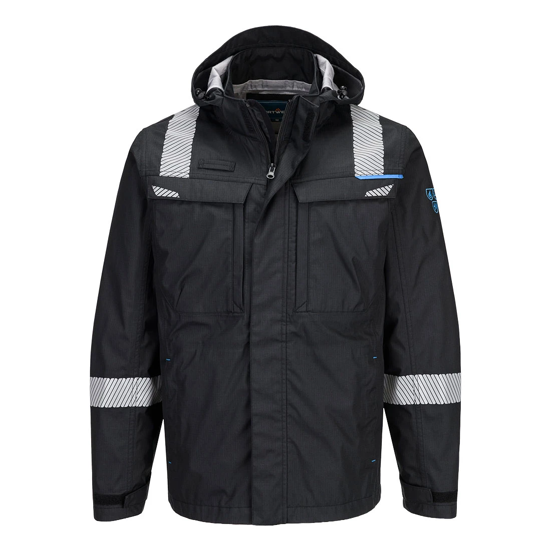 WX3 Modaflame Rain+ FR Shell Jacket Black WX3 Modaflame Rain+ FR Shell Jacket Black
