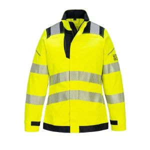 PW3 Modaflame Work Hi-Vis Multi-Norm FR Women's Jacket Yellow/Black