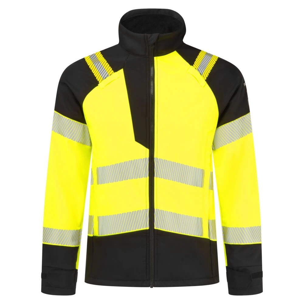 PW3 Modaflame Softshell Hi-Vis Multi-Norm FR Jacket Yellow/Black