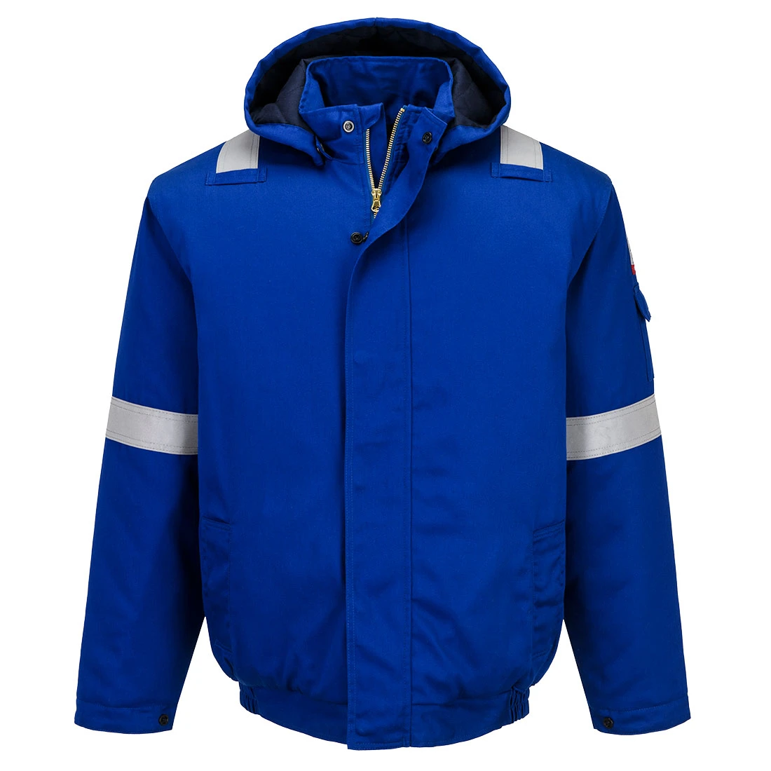 Bizflame Work+ FR Insulated Bomber Jacket Royal Blue