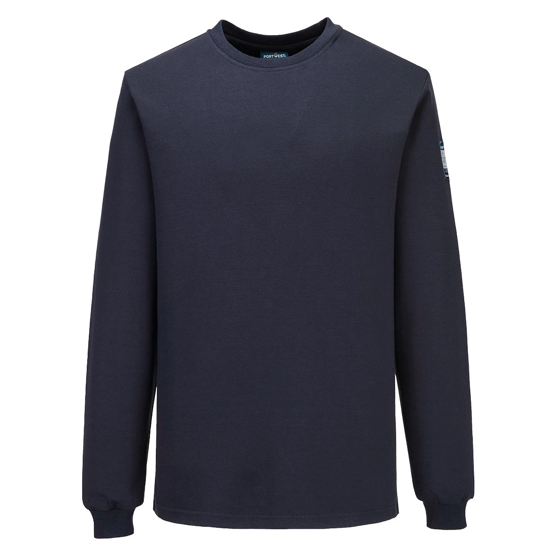 Modaflame Knit FR Long Sleeve T-Shirt Navy