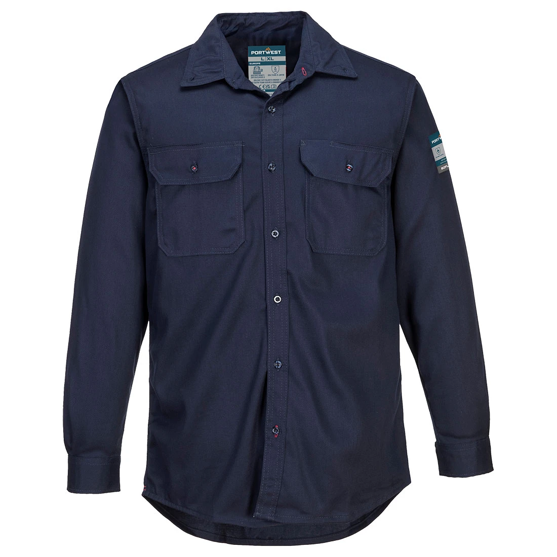 Bizflame 88/12 FR Shirt Navy