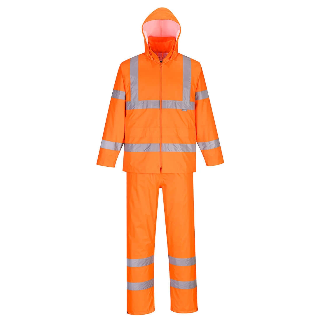 Hi-Vis Rain Suit Orange