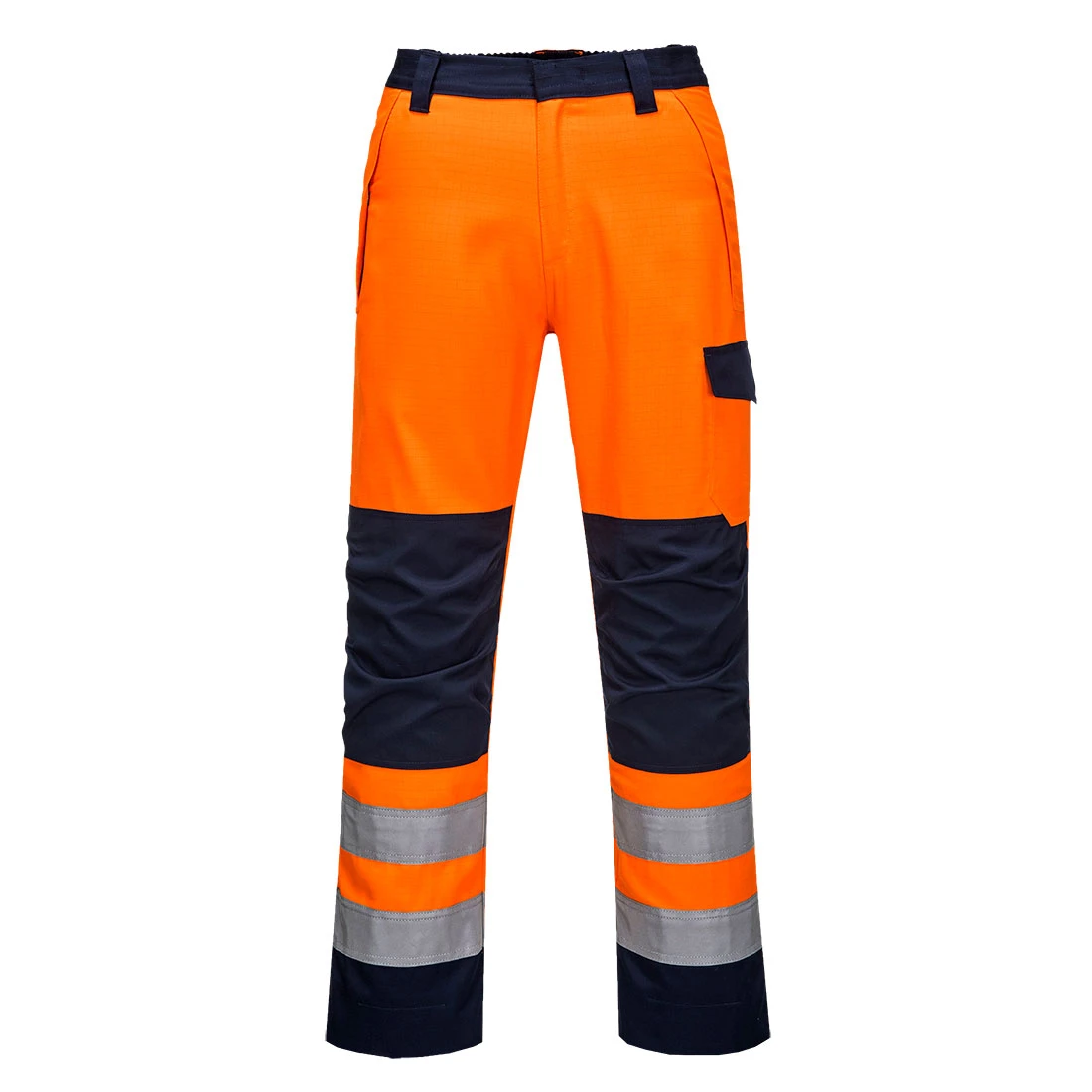 Modaflame Work HVO Multi-Norm Contrast Trousers Orange/Navy Modaflame Work HVO Multi-Norm Contrast Trousers Orange/Navy