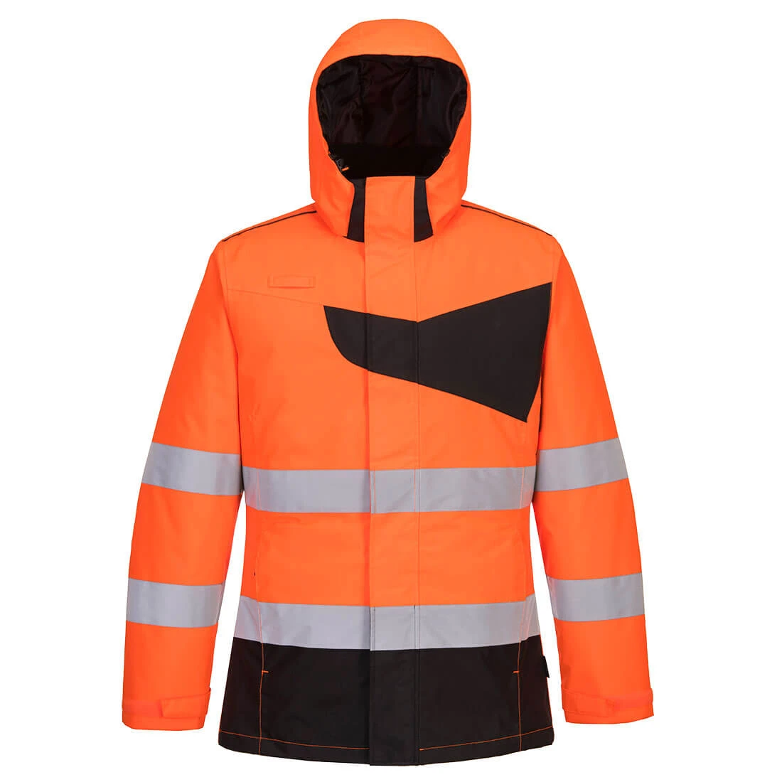 Hi-Vis Winter Jacket Orange/Black Hi-Vis Winter Jacket Orange/Black