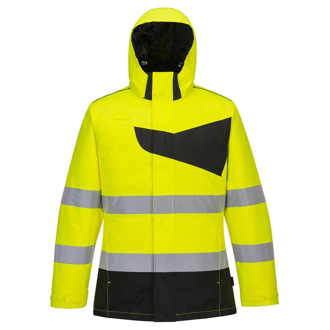 Hi-Vis Winter Jacket Yellow/Black