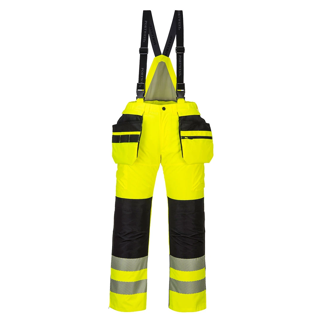 PW3 Hi-Vis Winter Trousers Yellow/Black