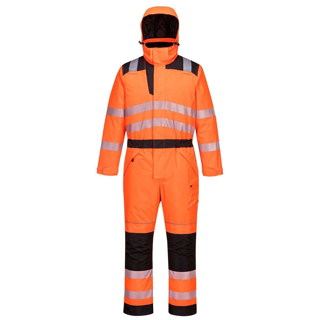 PW3 Hi-Vis Winter Coverall Orange/Black PW3 Hi-Vis Winter Coverall Orange/Black