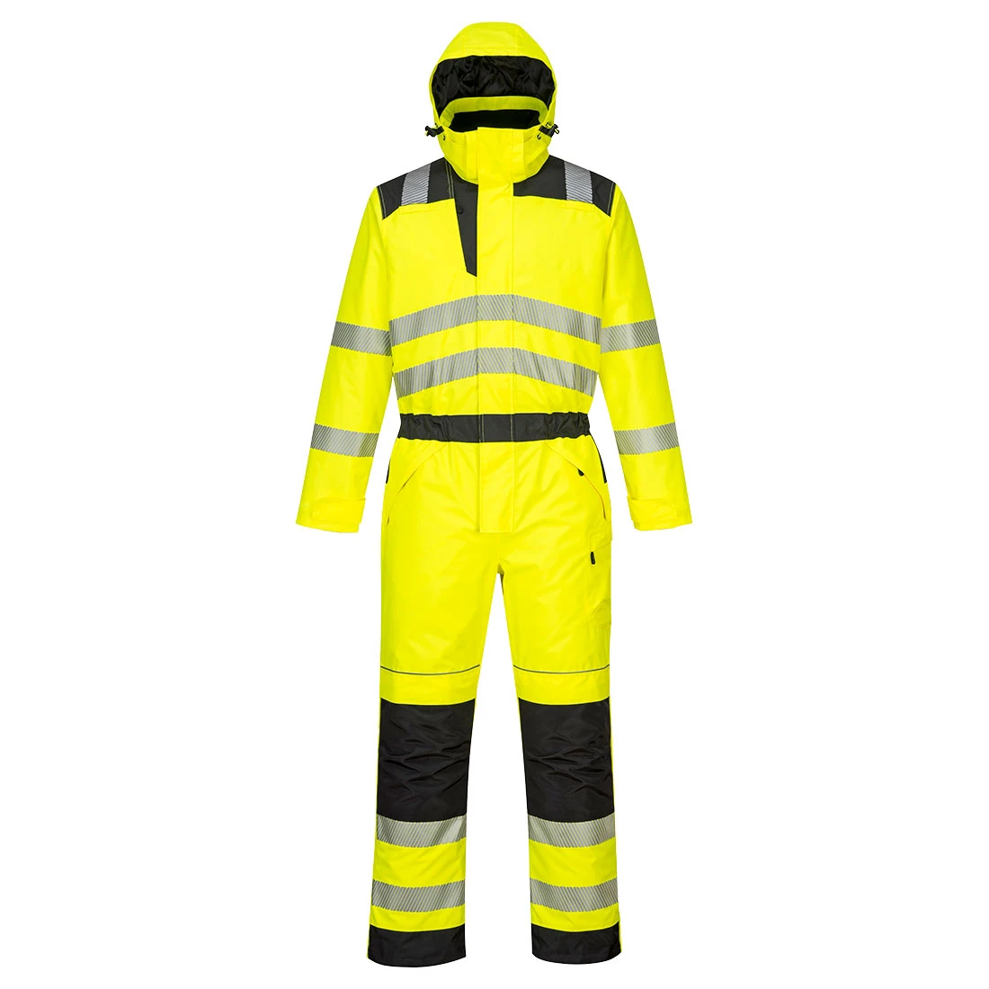 PW3 Hi-Vis Winter Coverall Yellow/Black