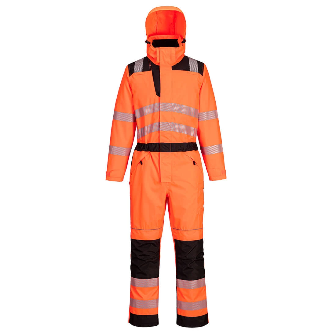 PW3 Hi-Vis Rain Coverall Orange/Black PW3 Hi-Vis Rain Coverall Orange/Black
