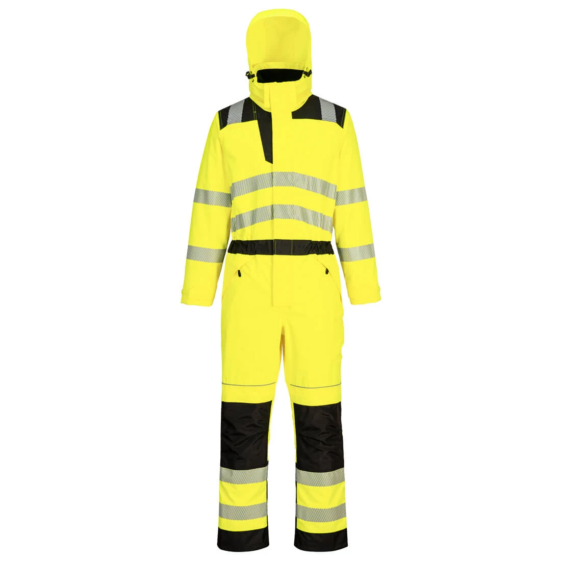PW3 Hi-Vis Rain Coverall Yellow/Black