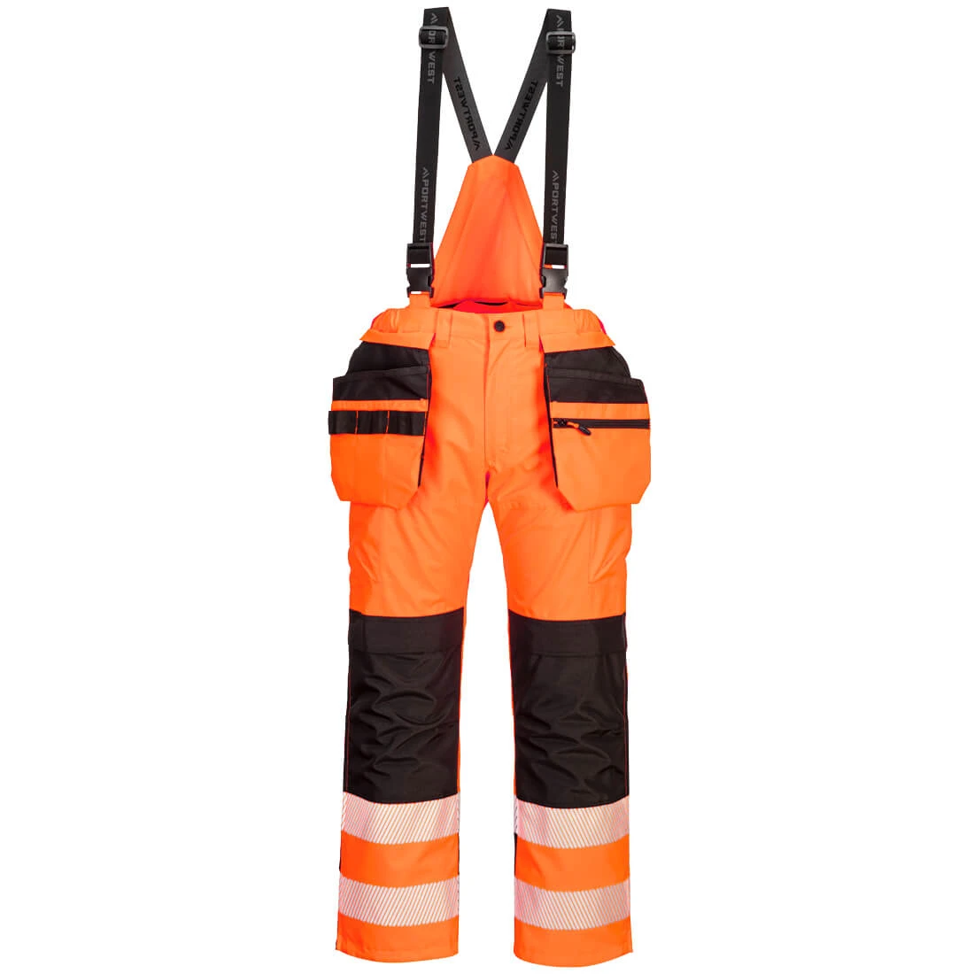 PW3 Hi-Vis Rain Trousers Orange/Black PW3 Hi-Vis Rain Trousers Orange/Black