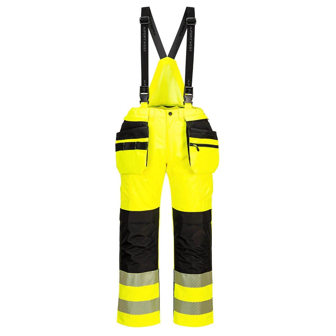 PW3 Hi-Vis Rain Trousers Yellow/Black