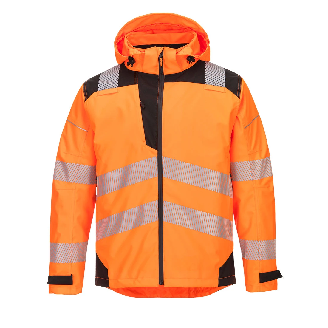 PW3 Hi-Vis Extreme Rain Jacket Orange/Black PW3 Hi-Vis Extreme Rain Jacket Orange/Black