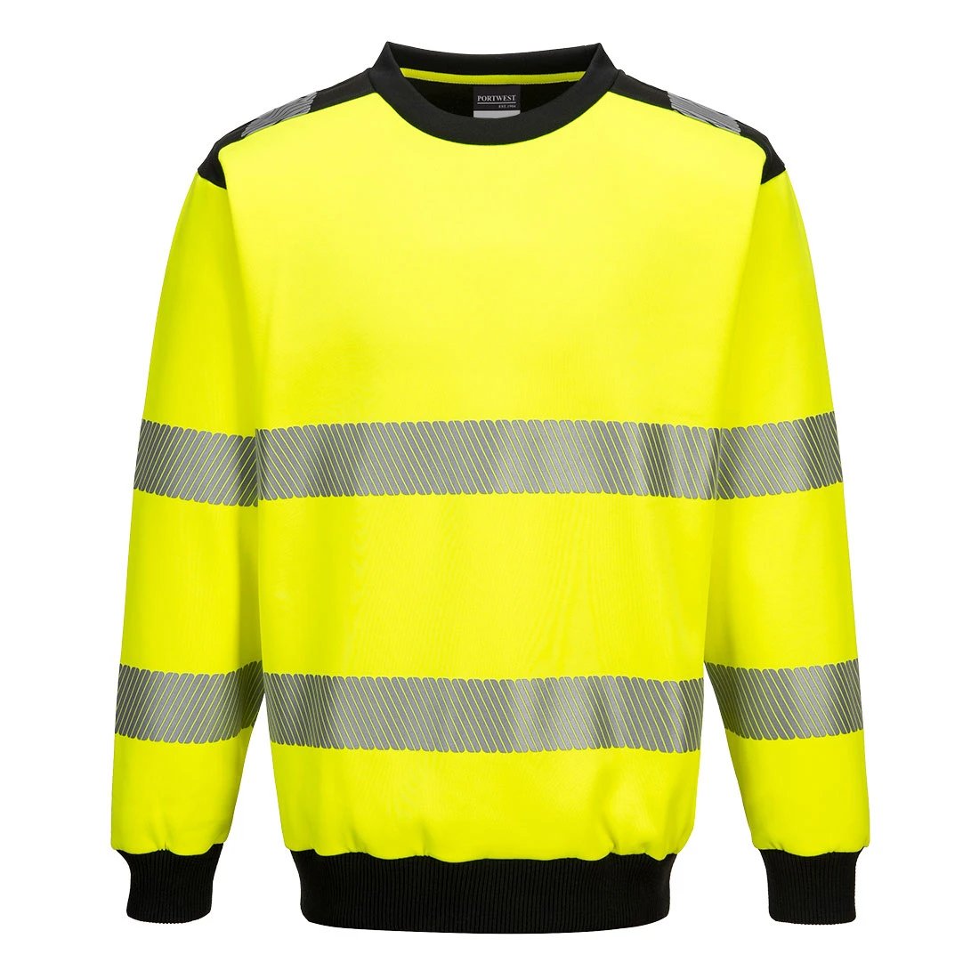 PW3 Hi-Vis Sweatshirt Yellow/Black