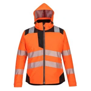 PW3 Hi-Vis Women's Winter Jacket Orange/Black