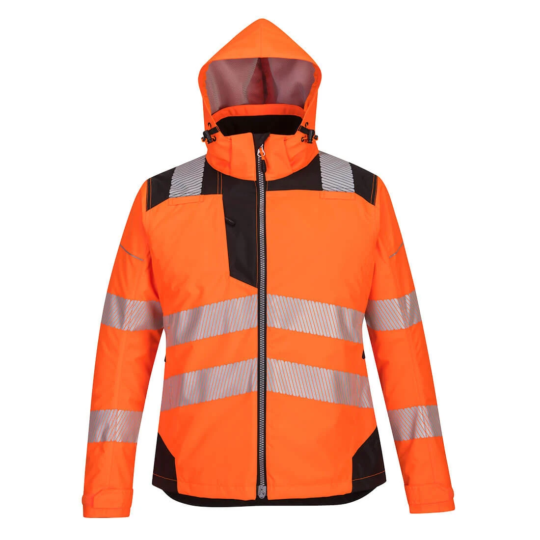 PW3 Hi-Vis Women's Winter Jacket Orange/Black PW3 Hi-Vis Women's Winter Jacket Orange/Black